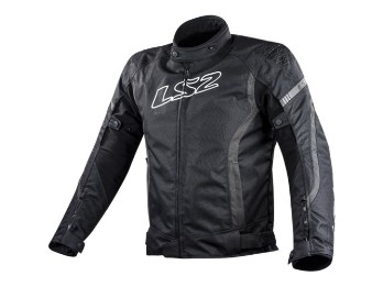LS2 Gate Man Jacket Black grey 
