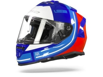 LS2 FF800 Storm Slant Gloss Blue Integralhelm