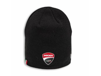 Ducati Mütze Corse Total Black