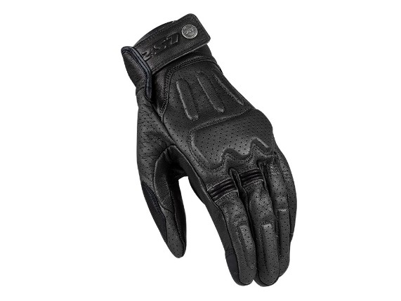 Motorrad-Handschuhe-LS2-Rust-Retro-Schwarz1