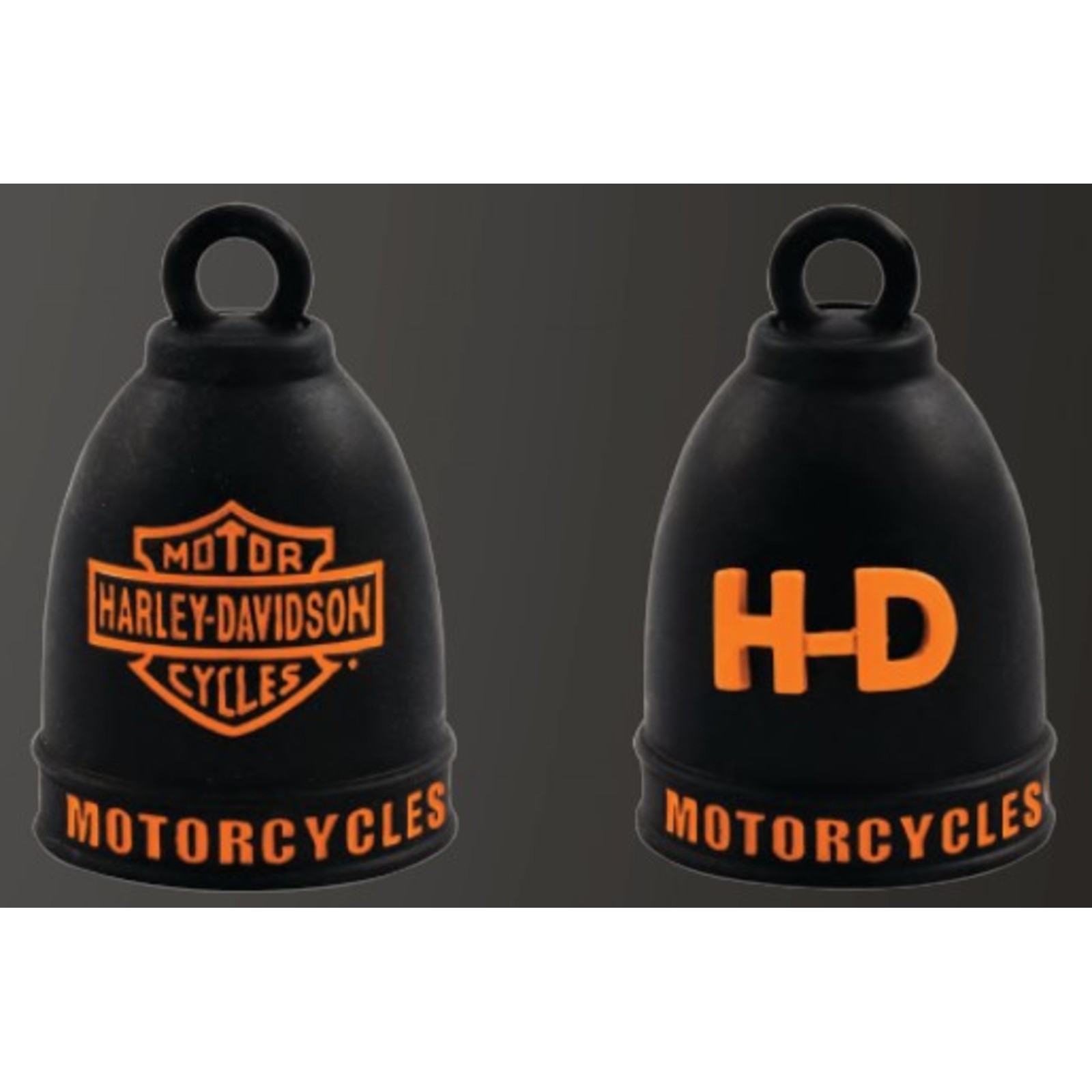Campanella Harley-Davidson® Checkered Flag #1 Skull Logo Motorcycle Ride  Bell