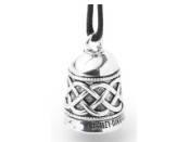 Harley-Davidson® Weave Pattern Brass Ride Bell, Silver Plating & Antique Details 34M00018