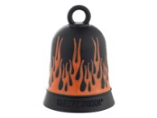 Harley-Davidson® Flammengravur HD-Schriftzug-Glocke Ride Bell, Orange & Schwarz 34M00130
