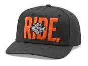 Harley-Davidson Baseball Cap Ride schwarz 97772-26VM