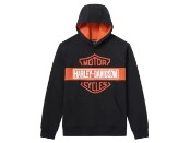 Harley-Davidson Hoodie Essential Bar & Shield schwarz 99102-26VM