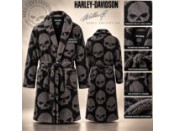 Harley-Davidson Herren Bademantel Willie G. Dark Custom Skull – 96433-26VM