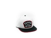 Rokker Motors Patch Snapback One Size White 9117