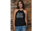 Harley-Davidson Dealer Shirts mit Backprint Lübeck Holstentor Gleam Sum 24 Damen Dealertop / 26217