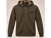 Harley-Davidson Sweatjacke mit Kapuze – Dunkles Olive | 96430-26VM