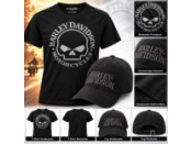 Harley-Davidson Herren T-Shirt & Cap Set – Willie G. Skull | 96496-26VM