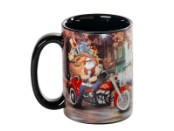 Harley-Davidson Biker Santa Tasse 2025