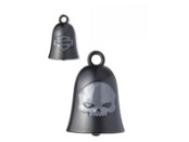 Harley-Davidson Black Matte Willie G Skull Ride Bell 34M00027