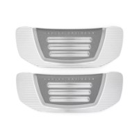 Harley-Davidson Adversary Nockenwellenrad Medallions Grau