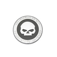 Harley-Davidson Medallion Willie G Skull Silber