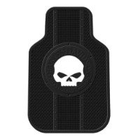 Harley-Davidson® Fußmatten Willie G Skull Universal-Fit Vorne 2er-Set Matten Gummifußmatten 1540