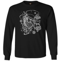 Harley-Davidson Dealer T-Shirt Schneemann Schwarz Wintershirt Weihnachten