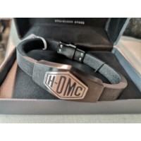Harley-Davidson Lederarmband Schwarz