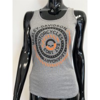 Harley-Davidson Damen Top Candidate Grau / 3001751
