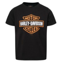 Harley-Davidson Kinder T-Shirt Bar & Shield schwarz Dealer Shirt 