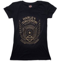 Harley-Davidson Dealer Shirts mit Backprint Lübeck Holstentor Whoosh Sum 24 26204