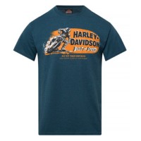 Harley-Davidson Dealer Shirt Men Dirt Track Lübeck Holstentor