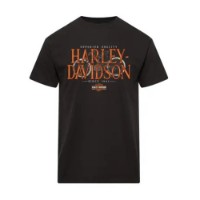 Harley-Davidson Genesis Dealer-Shirt 40294920 mit Lübeck Holstentor Backprint