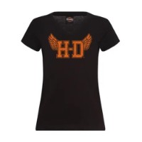 Harley-Davidson Collegiate Dealer-Shirt mit Lübeck Holstentor Backprint 40294958