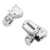 Harley-Davidson Kupplungshalter & Hauptbremszylinder Reservoir Chrom