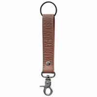 Harley® Bar & Shield Silhouette Brown Vinyl Strap