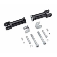 Harley-Davidson Fußrastenhalter Sozius, Kit Schwarz