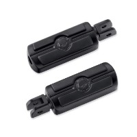 Harley-Davidson Willie G Skull Rider Footpegs Schwarz