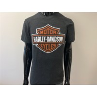 Harley-Davidson T-Shirt Bar & Shield Vintage Schwarz