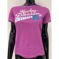 Harley-Davidson Damen T-Shirt Sporty Lila