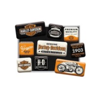 Harley-Davidson Magnet Set Milwaukee 9er 83133