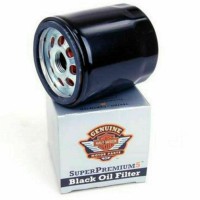 Harley-Davidson Ölfilter Original für Evolution und Sportster Schwarz