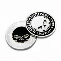 Harley-Davidson Totenkopf-Challenge-Coin Sammelmünze Willie G. Skull HD-114115  682608004835