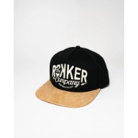 Rokker Motorcycles & Co Snapback One Size Black/Brown 9118