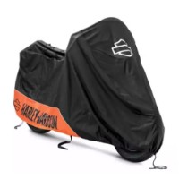 Motorradplane für Innen & Außen, Harley-Davidson, Schwarz/Orange