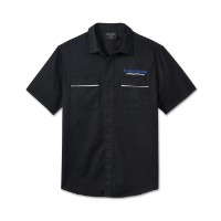 H-D TECH The End Line Short Sleeve Shirt - Harley Black