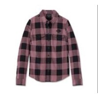 Retro Long Sleeve Flannel Shirt - Plaid – Wistful und Harley Black