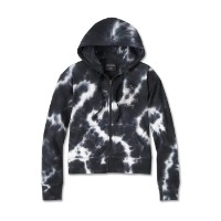 Harley-Davidson Damen Bar & Shield Tie Dye Hoodie Schwarz