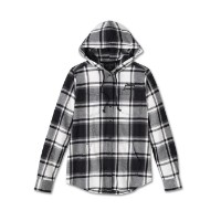 Harley-Davidson Street Surplus Long Sleeve Flannel Shirt für Damen