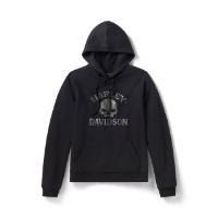 Harley-Davidson Willie G Skull Bling Pullover-Hoodie für Damen 96309-26VW