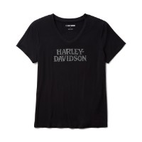 Harley-Davidson Willie G Skull Bling V-Neck 96333-26VW 