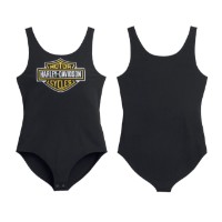 Harley-Davidson Damen Bodysuit Bar & Shield Schwarz