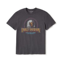 TEE-KNIT,DARK GREY / 96379-25VM