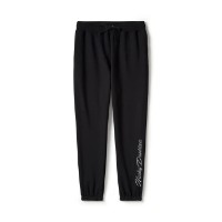 Bling Fleece-Jogginghose - Harley Black / 96409-25VW