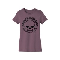 Harley-Davidson Damen T-Shirt Forever Skull Graphic Lila