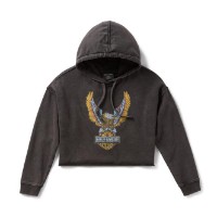HOODIE-KNIT,CROPPED / 96516-25vw