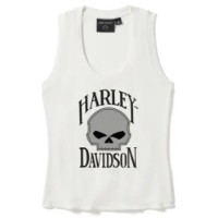 Harley-Davidson Damen Tank Top Willie G Skull/ 96597-25VW